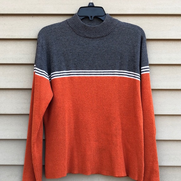 Columbia Sweaters - •Columbia• Orange and gray sweater